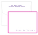 Triple Thick CEO Border Flat Note Cards Image 2 of 2